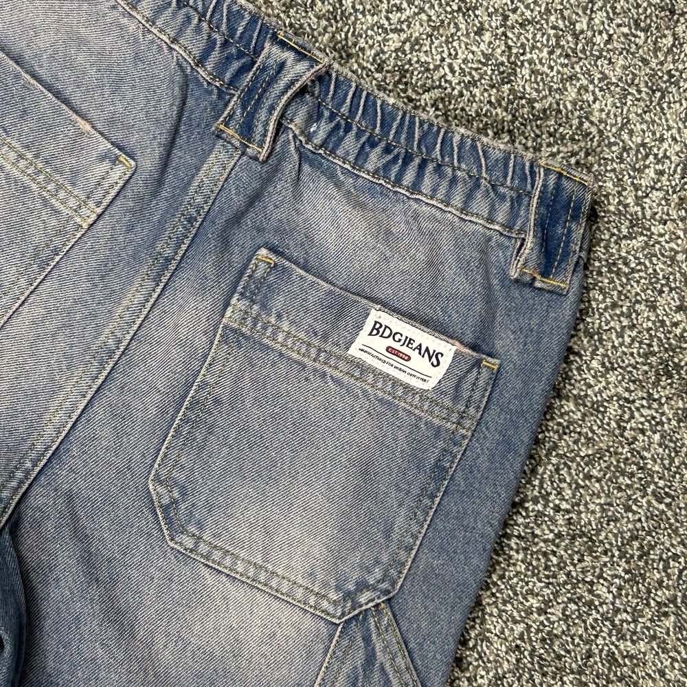 NEW BDG Urban Outfitters Skate Jean Men 24x32 Blue Vintage Denim Medium Wash Y2K